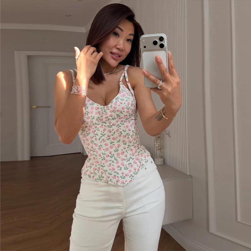 Sexy Women's Top Off Shoulder Slim Fish Bone A-line Hem Solid Female Corset 2026 Summer Fashion Chic Elegant Party Lady Outwear