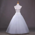 Fluffy 4-layers Design No Hoop Petticoat Wedding Dress Crinoline Bridal Ball Gown Underskirt Lined Skirt Party Dress Cosplay