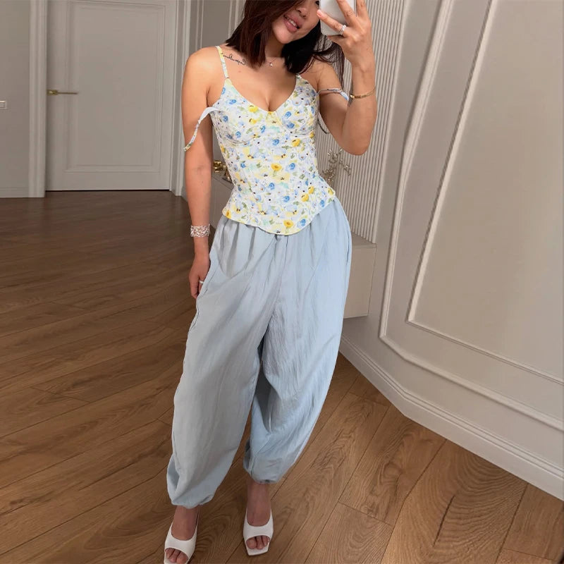 Sexy Women's Top Off Shoulder Slim Fish Bone A-line Hem Solid Female Corset 2026 Summer Fashion Chic Elegant Party Lady Outwear