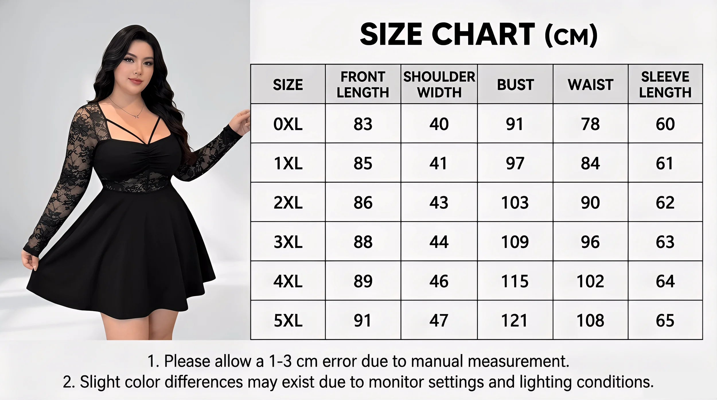 Plus Size Womens Dress Lace Long Sleeve Ruched Dress Lace Mini Dress Fit Casual Chic Apparel Dresses Spring Summer Daily Dress